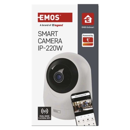 Telecamera WiFi Smart Sorveglianza Casa Controllo da Smartphone Visione Notturna 4MP | EMOS H4060