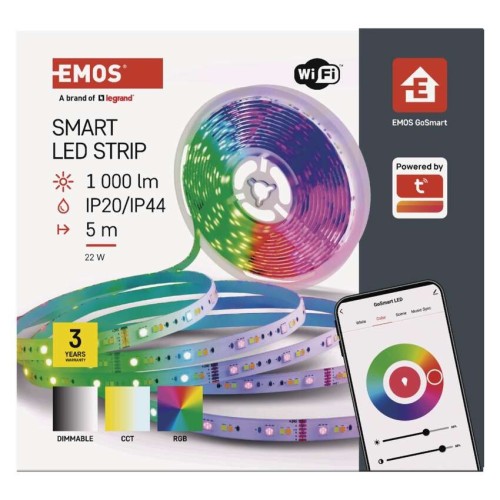 Striscia LED Smart Wi-Fi RGB+CCT 5m...