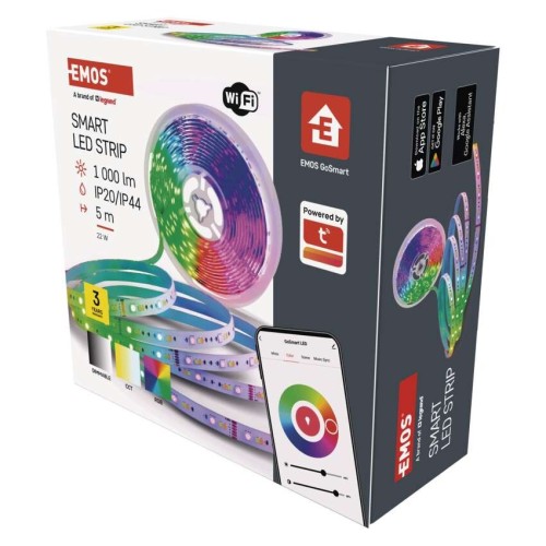 Striscia LED Smart Wi-Fi RGB+CCT 5m...