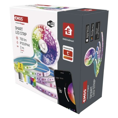 Striscia LED Smart Wi-Fi RGB+CCT 2m...