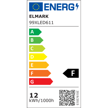 Pannello LED Rotondo Bianco da Incasso 12W 4000K 840lm IP40 Ø170mm | Stellar 99XLED611