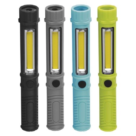 Espositore 16 Torce COB LED 230 lm, con Clip e Magnete | EMOS P3897