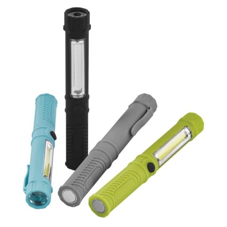 Espositore 16 Torce COB LED 230 lm, con Clip e Magnete | EMOS P3897