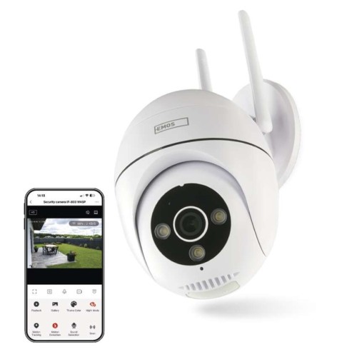 Smart Telecamera EMOS IP-800 WASP: Tracking AI e Sistema di Protezione Intelligente