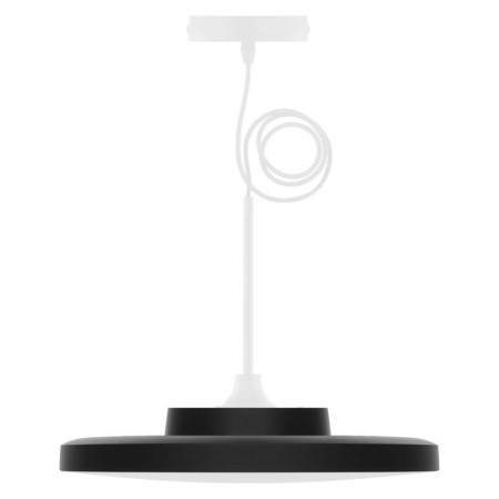 Plafoniera LED DIONI Nera 18W/13W CCT 3000K 4000K 5700K IP55 Ø360mm | EMOSZM7154