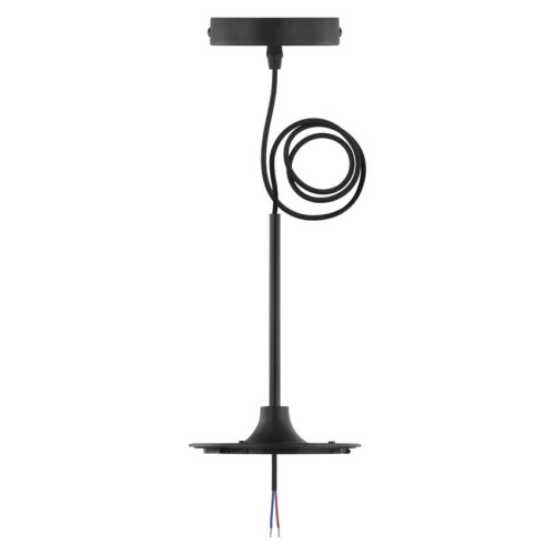 Kit di Sospensione Nero per Plafoniere LED DIONI 1,5 m Ø120 mm | EMOS ZM9001