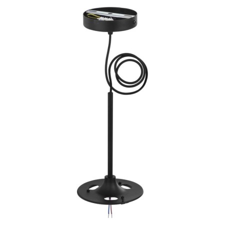 Kit di Sospensione Nero per Plafoniere LED DIONI 1,5 m Ø120 mm | EMOS ZM9001