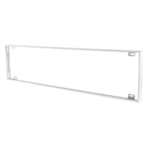 Telaio per Pannelli LED 30x120cm in Alluminio Bianco