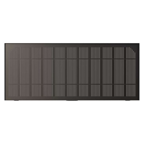 Applique Solare a LED BRIXO Nera con... Applique Solare a LED BRIXO Nera con...