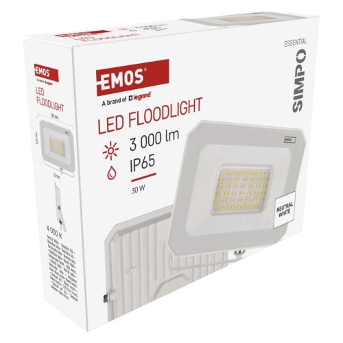 Faro LED SIMPO 30W 3000lm 4000K... Faro LED SIMPO 30W 3000lm 4000K...