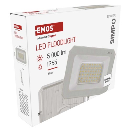 Faro LED SIMPO 50W 5000lm 4000K... Faro LED SIMPO 50W 5000lm 4000K...