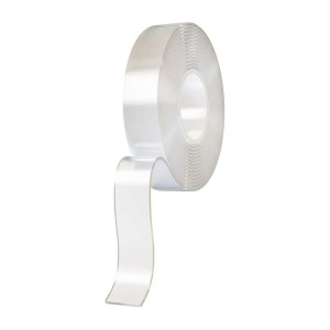 Nastro Biadesivo NANO 30mm x 3m Trasparente Riutilizzabile e Multiuso 2