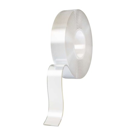 Nastro Biadesivo NANO 30mm x 3m Trasparente Riutilizzabile e Multiuso | EMOS F6300