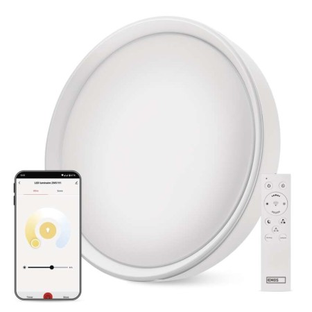 Plafoniera LED Smart GoSmart Rotonda 30W Dimmerabile WiFi con CCT 2700–6500K Plafoniera LED Smart GoSmart Rotonda 30W Dimmerabile WiFi con CCT 2700–6500K