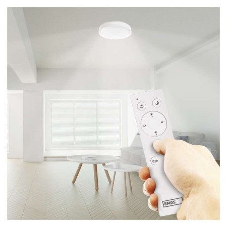 Plafoniera LED Smart GoSmart Rotonda 45W (160W) CCT Dimmerabile WiFi 2700lm | Emos ZM5192