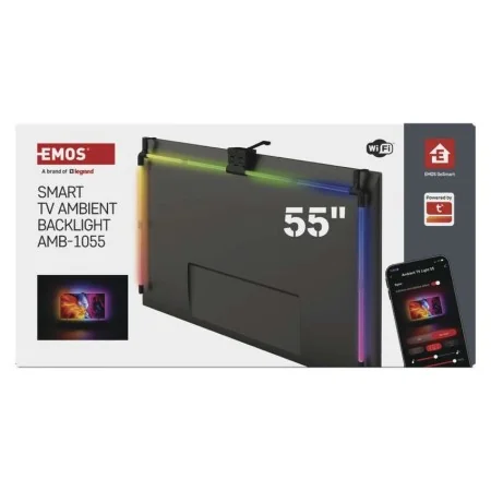 Illuminazione LED GoSmart Ambient per TV 55" con Sincronizzazione HD | EMOS ZTV55