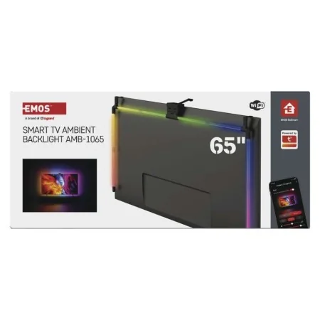 Illuminazione LED GoSmart Ambient per TV 65" con Sincronizzazione HD | EMOS ZTV65