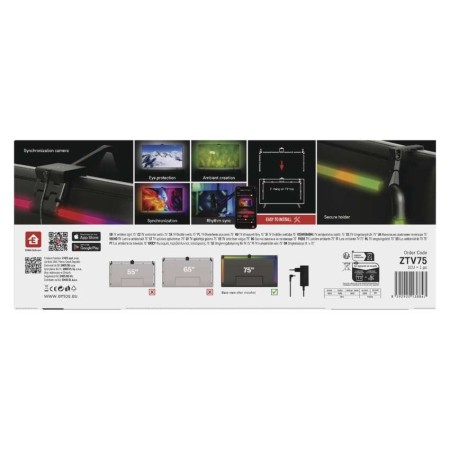 lluminazione LED GoSmart Ambient per TV 75" con Sincronizzazione HD | EMOS ZTV75