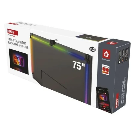 Illuminazione LED GoSmart Ambient per TV 75" con Sincronizzazione HD | EMOS ZTV75