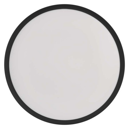Plafoniera LED Rori Rotonda CCT 17W Dimmerabile con Telecomando Nera | EMOS ZM4401