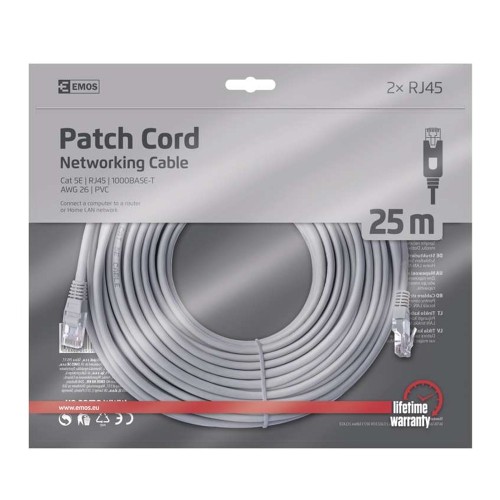 CAVO DI RETE PATCH 25mt CAT5E NON...
