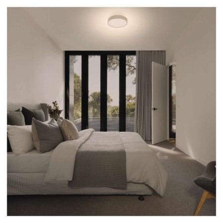 Plafoniera LED Rori Rotonda CCT 17W Dimmerabile con Telecomando Bianca | EMOS ZM4400