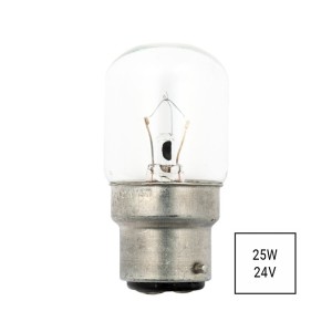 Lampadina Segnaletica Ba22d 24V 25W Uso Ferroviario