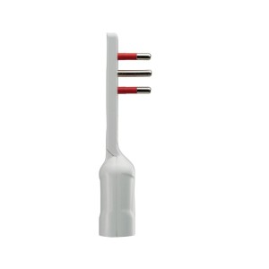 Adattatore Ultrapiatto Bianco 10A ROSI RS7710B per spazi ristretti 2