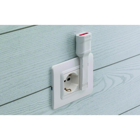 Adattatore Ultrapiatto 16A a 90° Bianco | ROSI RS7711B