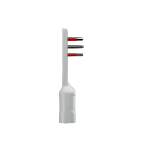 Adattatore Ultrapiatto Bianco 16A ROSI RS7711B per spazi ristretti 2