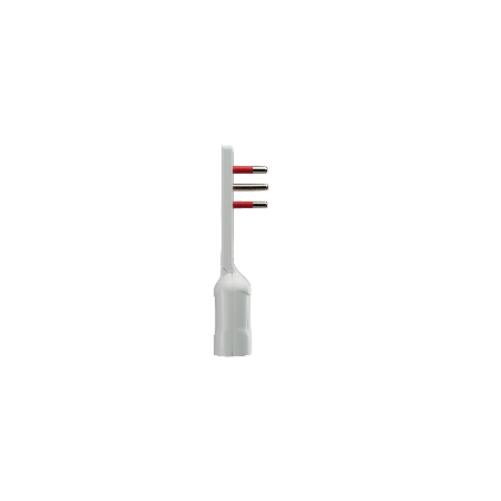 Adattatore Ultrapiatto 16A a 90° Bianco | ROSI RS7711B