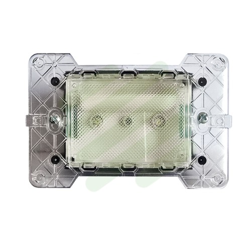Segnapasso LED 3 Moduli compatibile Vimar Plana - ZIPPO 3116