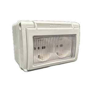 Idrobox 4 Moduli con Prese Schuko Bivalenti IP55 | Marlanvil 1574.48.I