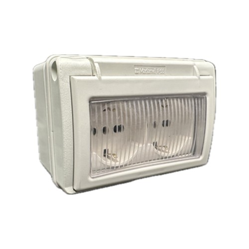 Idrobox 4 Moduli con Prese Schuko Bivalenti IP55 | Marlanvil 1574.48.I