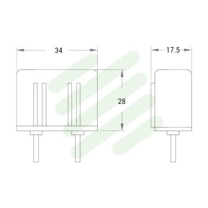 Condensatore Zippo 2500 per relè ad impulsi, 250V, max 6 pulsanti luminosi 2