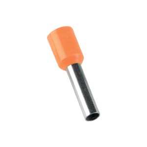 Terminale a tubetto isolato 4mm² per connessioni elettriche