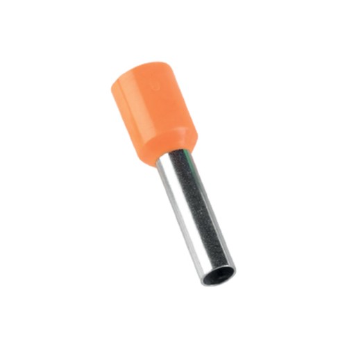 Terminale a tubetto isolato 4mm² per connessioni elettriche