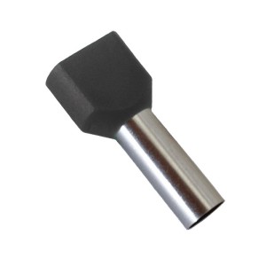 Terminale a tubetto isolato doppio 2x1,5mm² con isolamento in PVC | ELMARK 59026TE