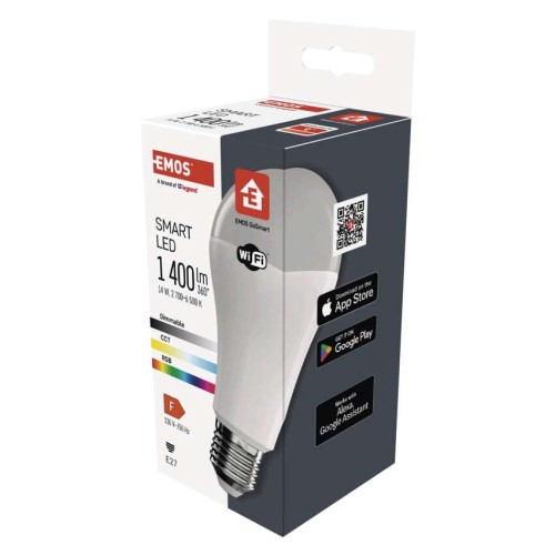 Lampadina LED RGB GoSmart A65 E27 14W...