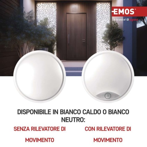 Plafoniera LED Zuri 14W IP54 Luce... Plafoniera LED Zuri 14W IP54 Luce...