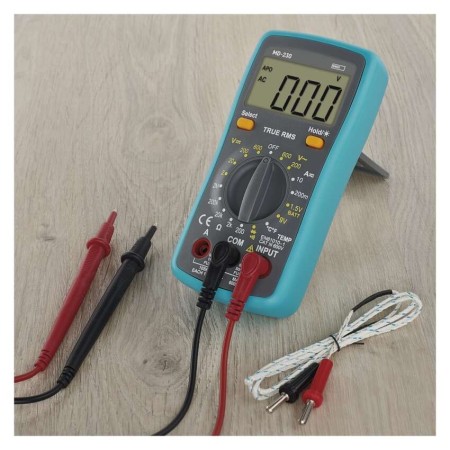 Tester Multimetro Digitale – Misura Tensioni, Correnti, Resistenze e Temperatura | Emos M0230