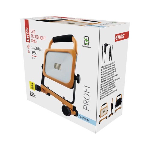 Faro LED portatile 20W 1660lm IP54... Faro LED portatile 20W 1660lm IP54...
