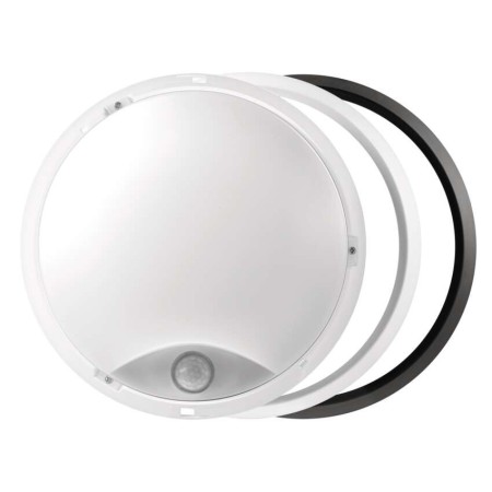 Plafoniera LED Zuri 14W IP54 Luce Neutra 4000K con Sensore PIR e Anelli Intercambiabili | Emos ZM3231