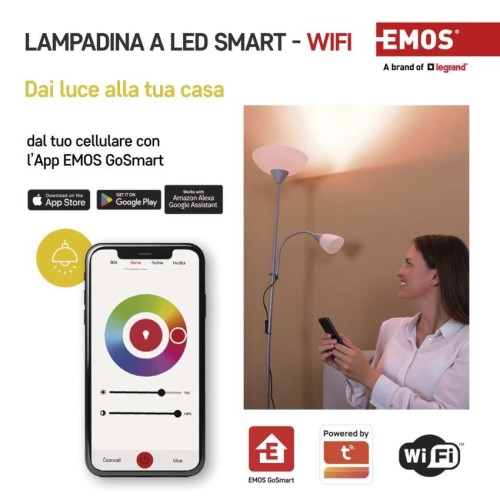 Faretto LED RGB GoSmart GU10 4,8W...