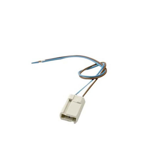 Portalampada G9 in Steatite con Cavi 25cm per Lampade Alogene