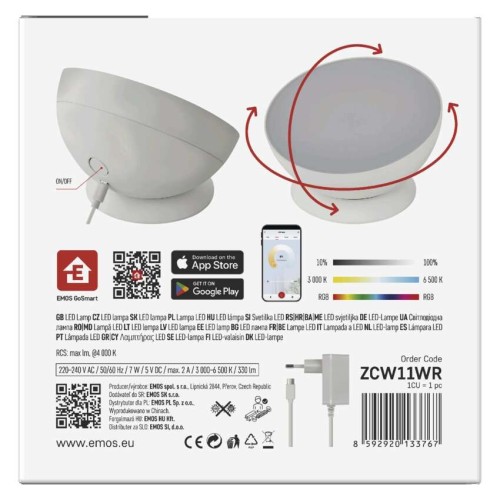 Lampada LED Ambientale Smart Bianca... Lampada LED Ambientale Smart Bianca...