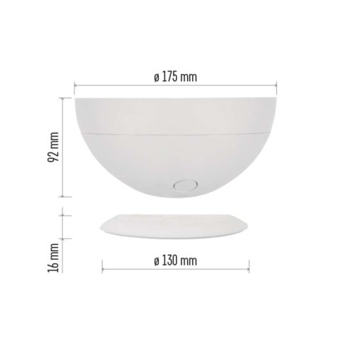 Lampada LED Ambientale Smart Bianca... Lampada LED Ambientale Smart Bianca...
