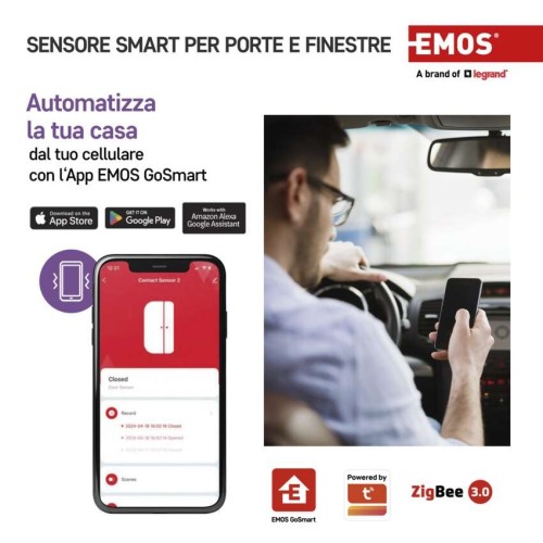Sensore per Porte e Finestre WiFi... Sensore per Porte e Finestre WiFi...