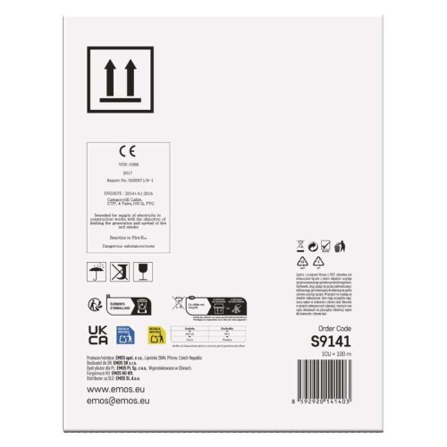 Cavo di Rete UTP Cat5e 100m PVC Rame,... Cavo di Rete UTP Cat5e 100m PVC Rame,...