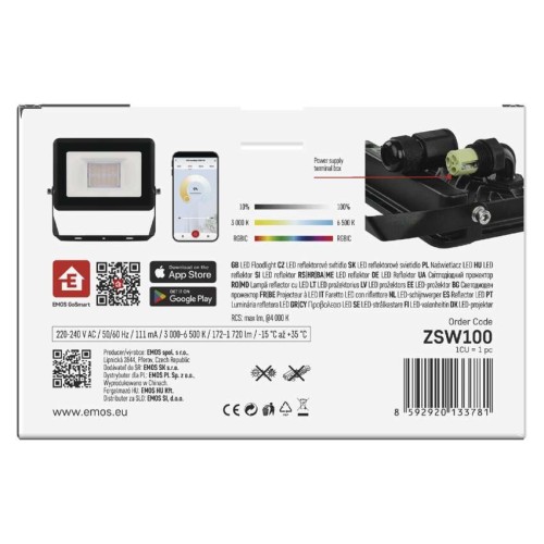 Faro LED GoSMART 20W Illuminazione... Faro LED GoSMART 20W Illuminazione...